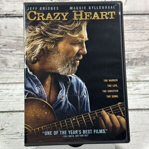 Crazy Heart (DVD, 2009) Jeff Bridges Maggie Gyllenhaal Movie Special Features‎